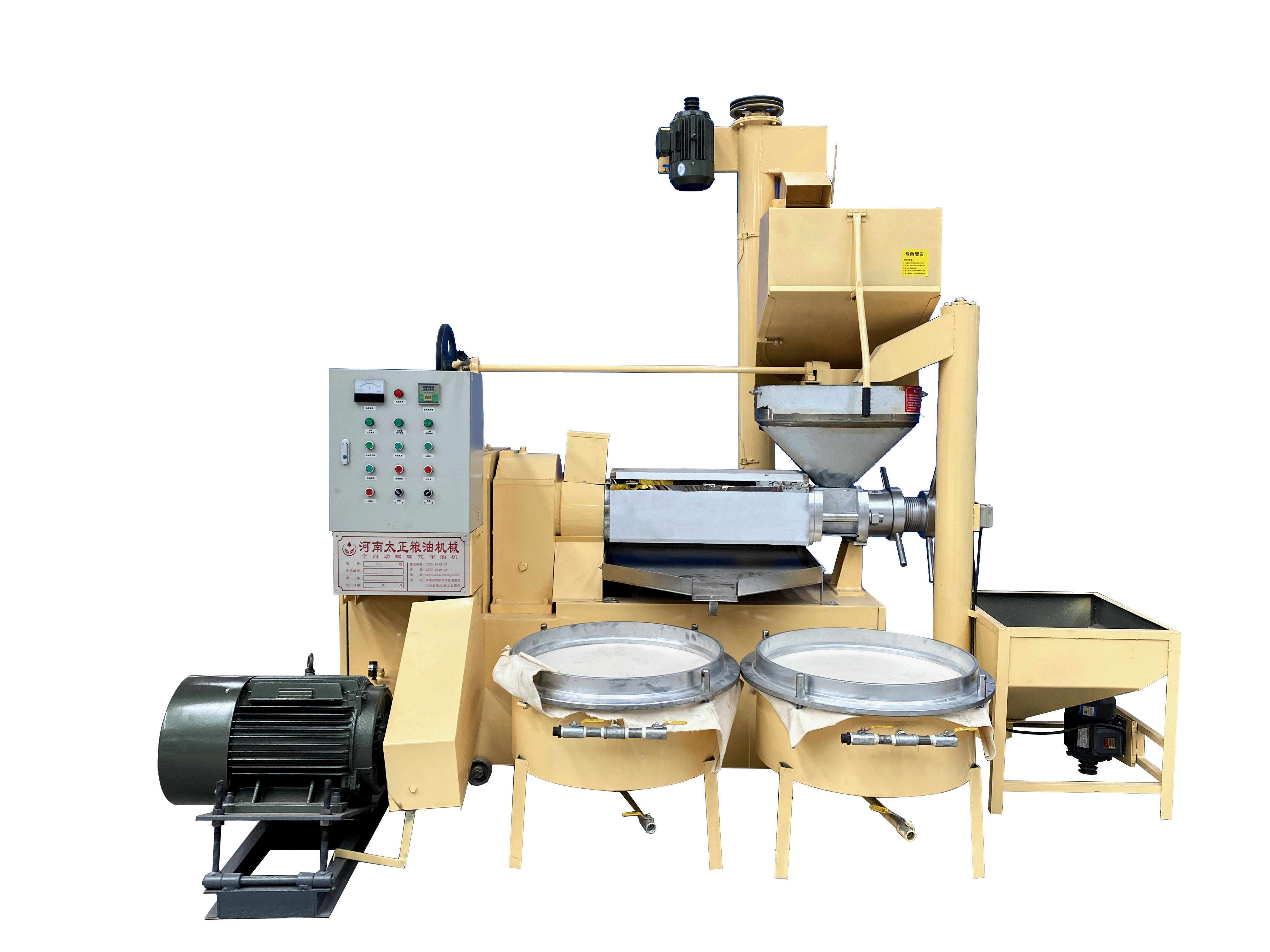 Automatic oil press