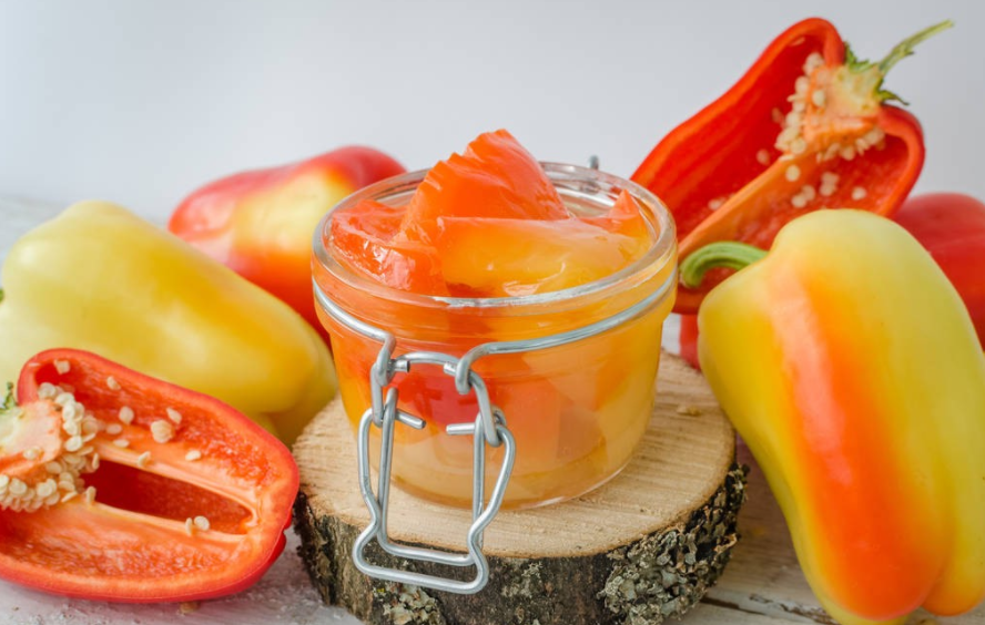  Soak sweet peppers