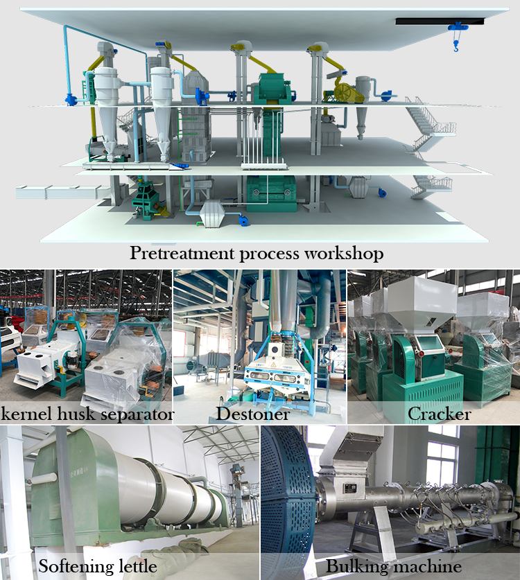 Soybean oil press