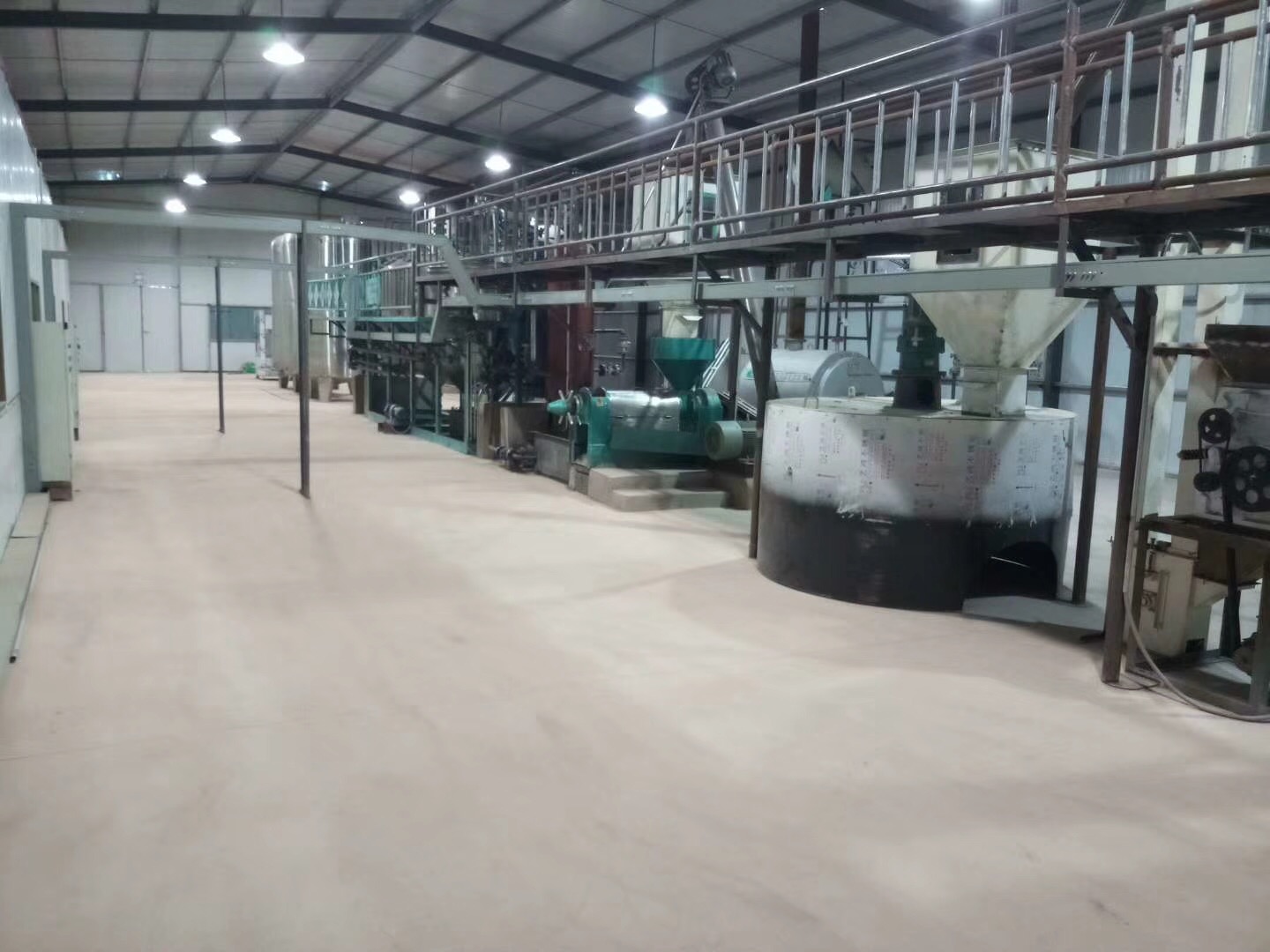 Oil pressing production line