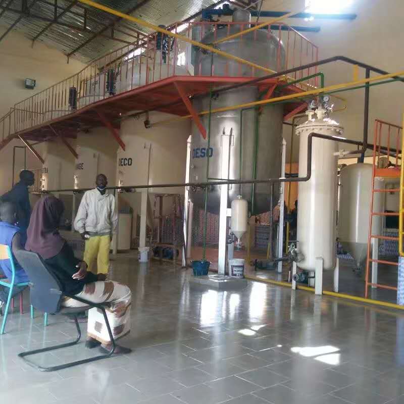 Edible oil refining equipment