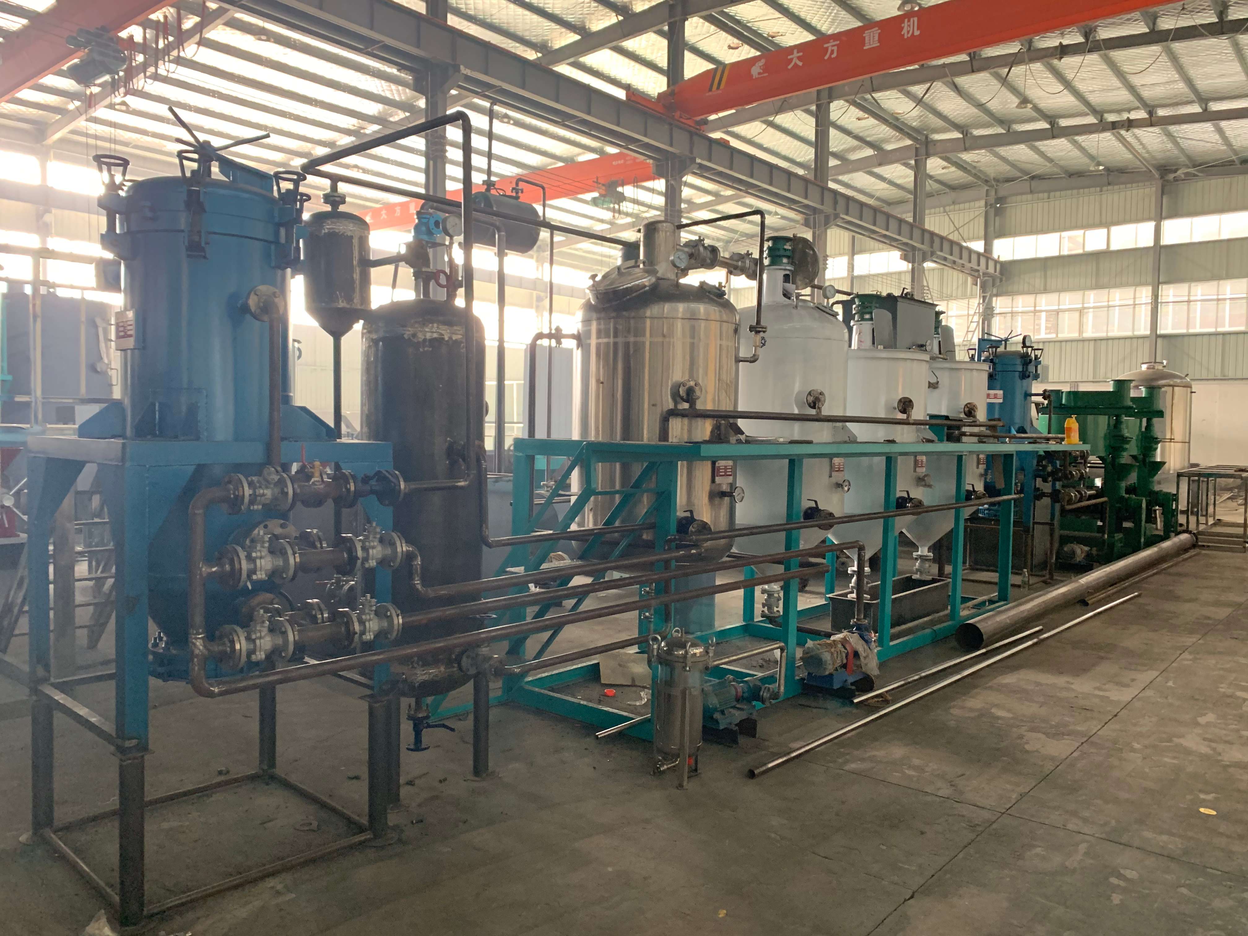 Oil refining equipment