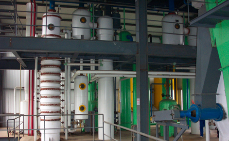 Mixed oil treatment system