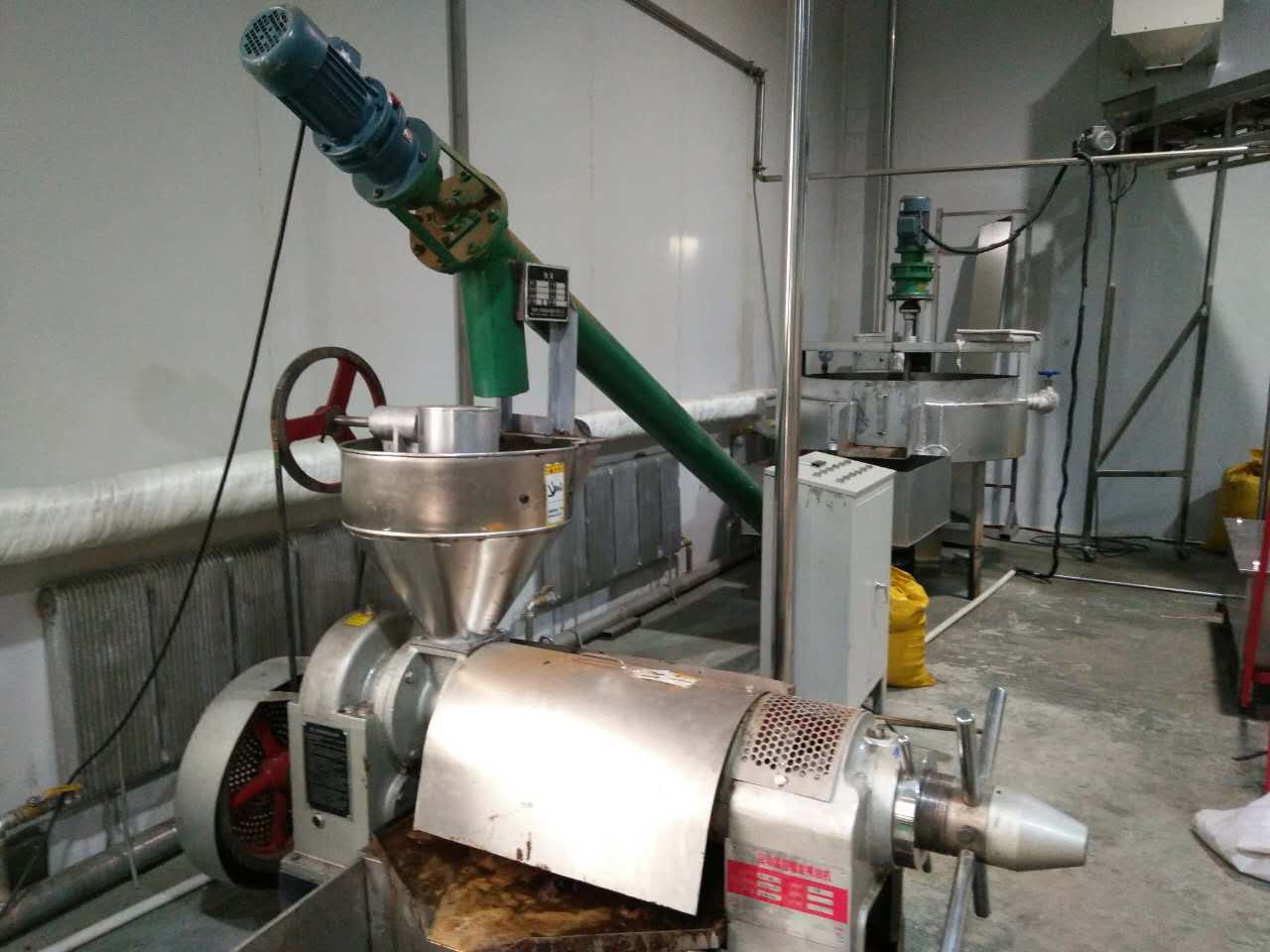 oil press processing business