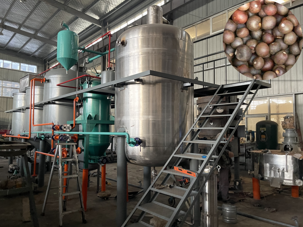 Tea seed oil refining equipment