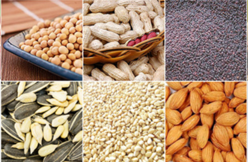 various vegetable oils