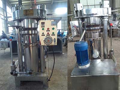 Automatic hydraulic oil press