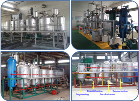 edible oil refining equipment
