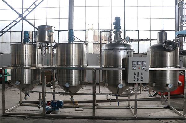 Rapeseed oil refining equipment