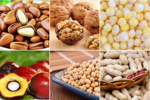 Raw materials for edible oil production
