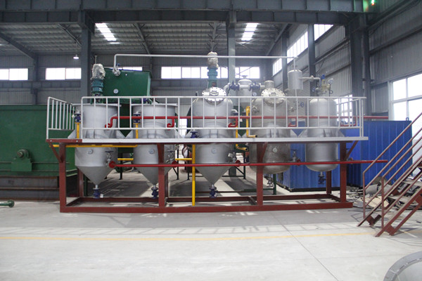 Vegetable oil refining equipment