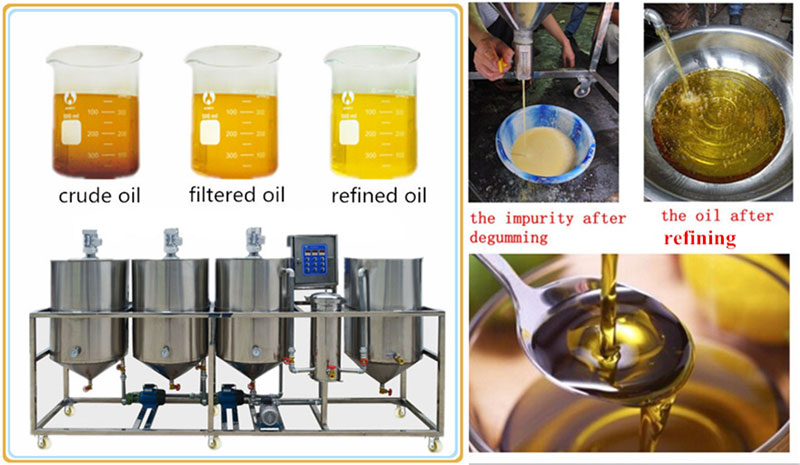 Edible oil refining equipment